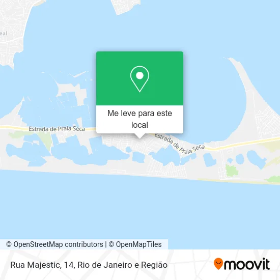 Rua Majestic, 14 mapa
