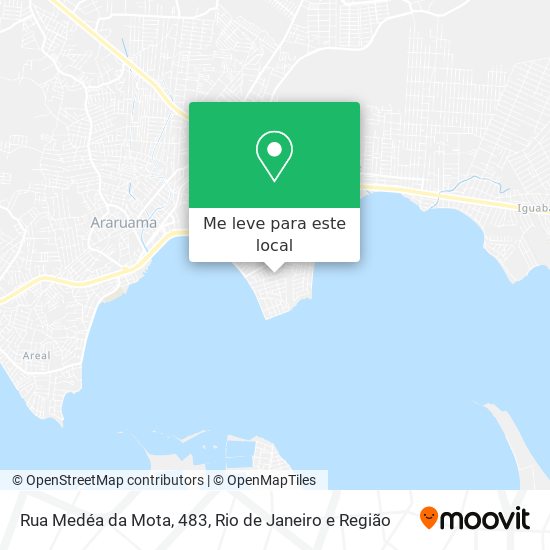 Rua Medéa da Mota, 483 mapa