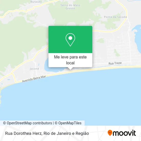 Rua Dorothea Herz mapa
