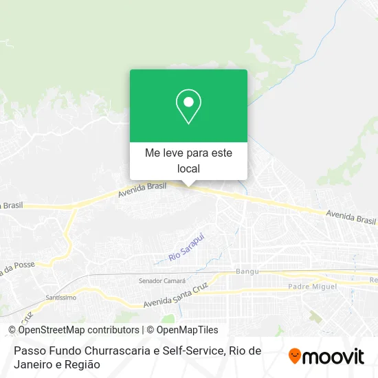 Passo Fundo Churrascaria e Self-Service mapa