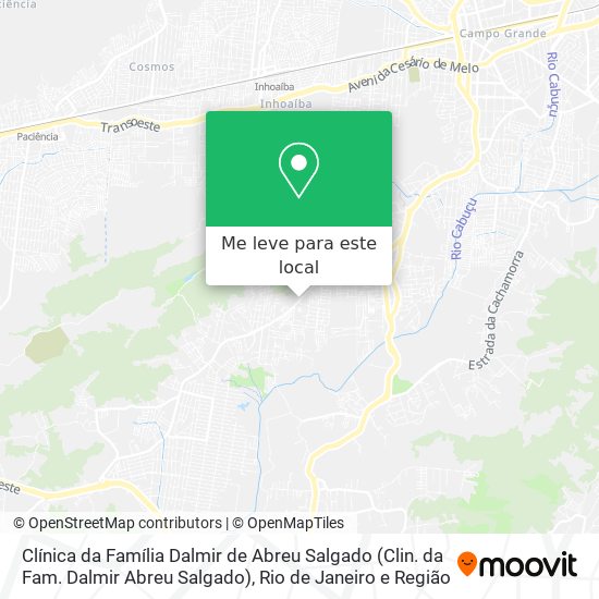 Clínica da Família Dalmir de Abreu Salgado (Clin. da Fam. Dalmir Abreu Salgado) mapa