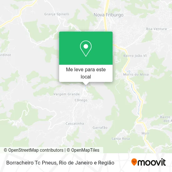 Borracheiro Tc Pneus mapa