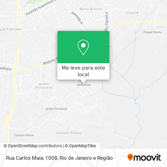 Rua Carlos Maia, 1008 mapa