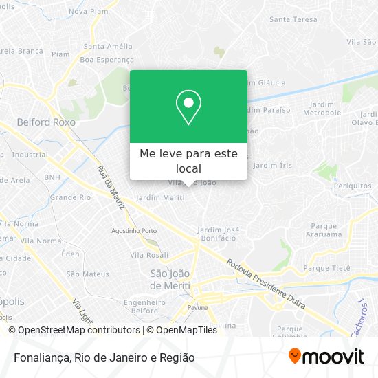 Fonaliança mapa