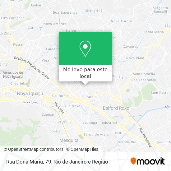 Rua Dona Maria, 79 mapa
