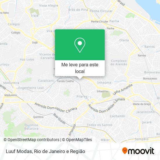 Luuf Modas mapa