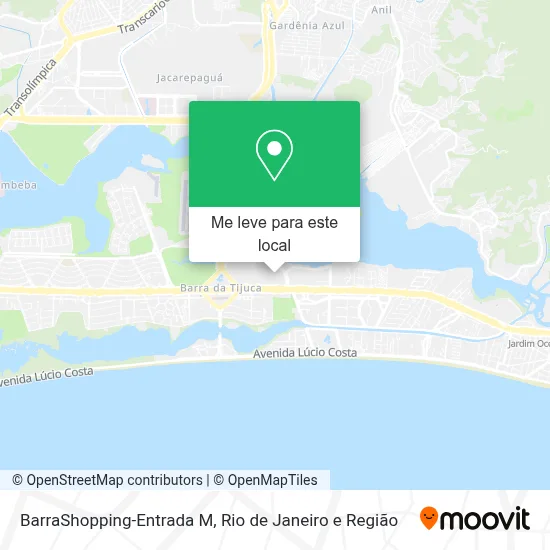 BarraShopping-Entrada M mapa