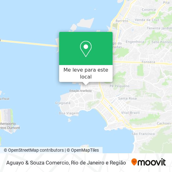 Aguayo & Souza Comercio mapa
