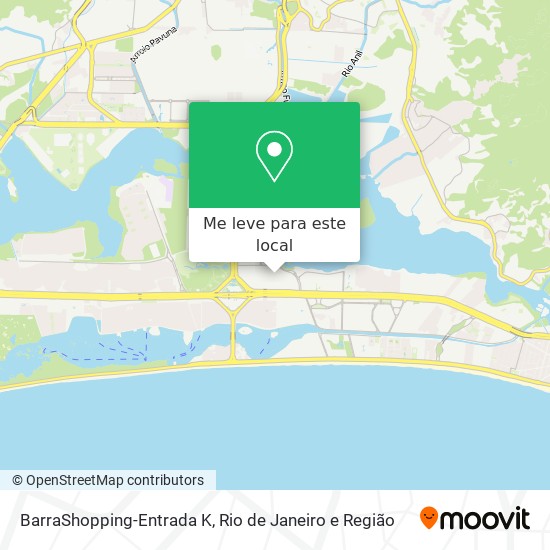BarraShopping-Entrada K mapa