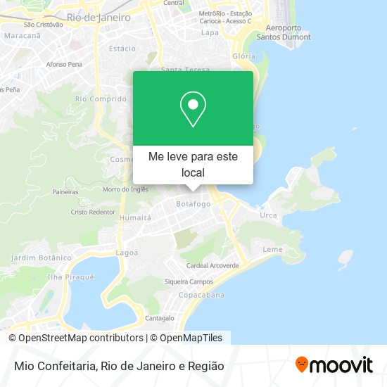 Mio Confeitaria mapa