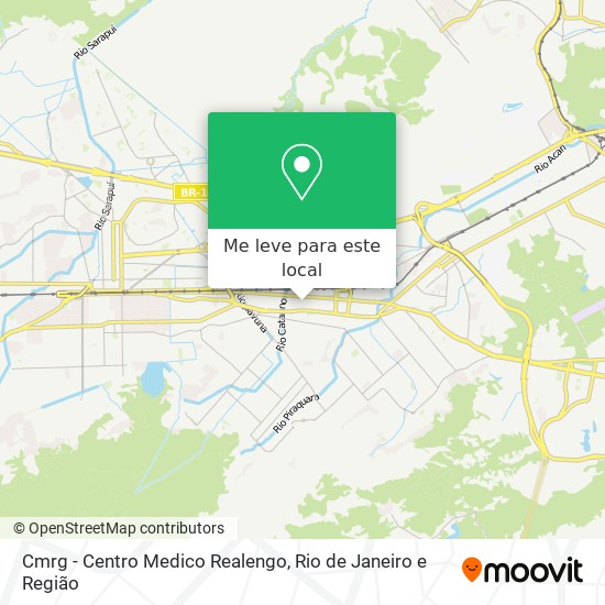 Cmrg - Centro Medico Realengo mapa