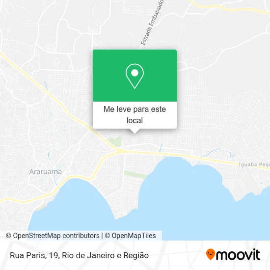 Rua Paris, 19 mapa