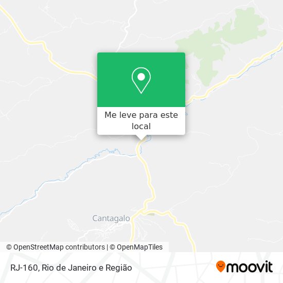 RJ-160 mapa