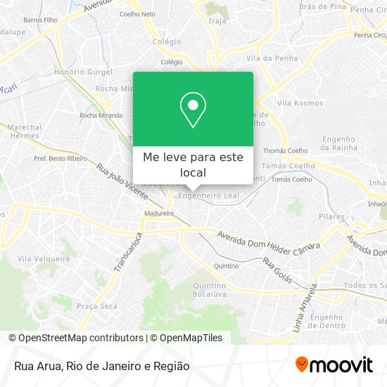 Rua Arua mapa