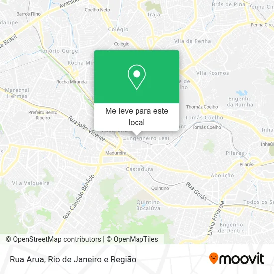 Rua Arua mapa