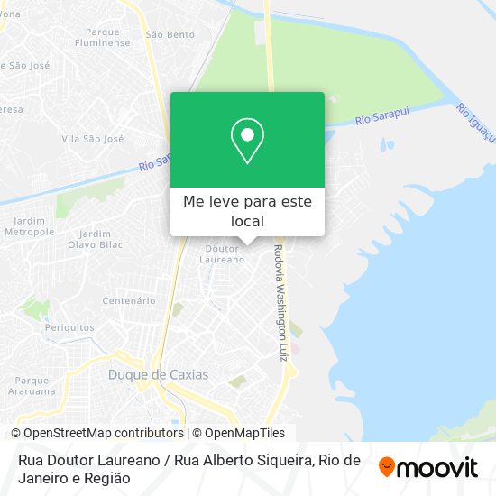 Rua Doutor Laureano / Rua Alberto Siqueira mapa