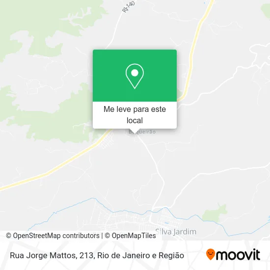 Rua Jorge Mattos, 213 mapa