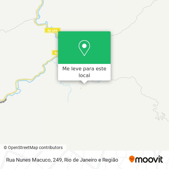 Rua Nunes Macuco, 249 mapa