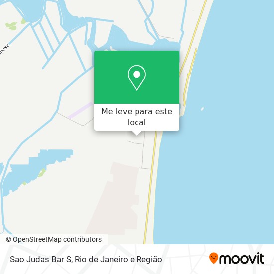 Sao Judas Bar S mapa