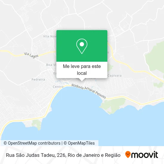 Rua São Judas Tadeu, 226 mapa