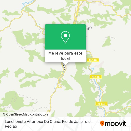 Lanchonete Vitoriosa De Olaria mapa