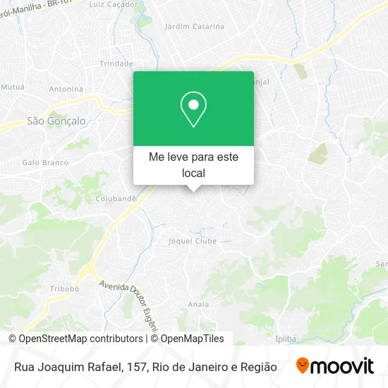 Rua Joaquim Rafael, 157 mapa