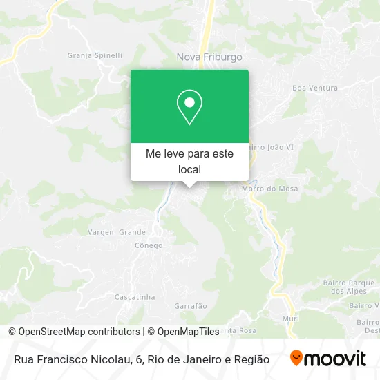 Rua Francisco Nicolau, 6 mapa