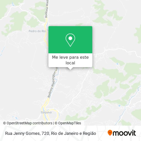 Rua Jenny Gomes, 720 mapa