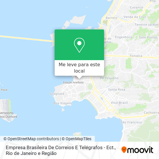 Empresa Brasileira De Correios E Telégrafos - Ect. mapa