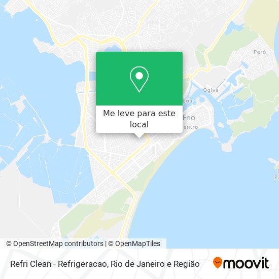 Refri Clean - Refrigeracao mapa