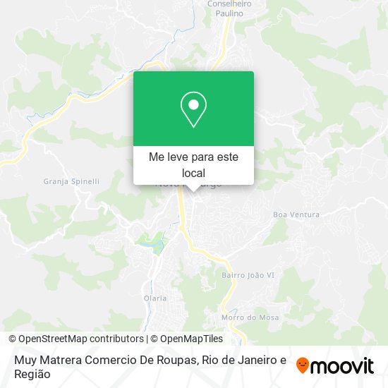 Muy Matrera Comercio De Roupas mapa