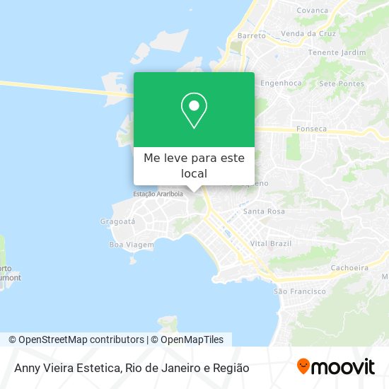 Anny Vieira Estetica mapa