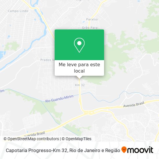 Capotaria Progresso-Km 32 mapa