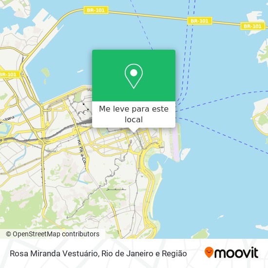 Rosa Miranda Vestuário mapa