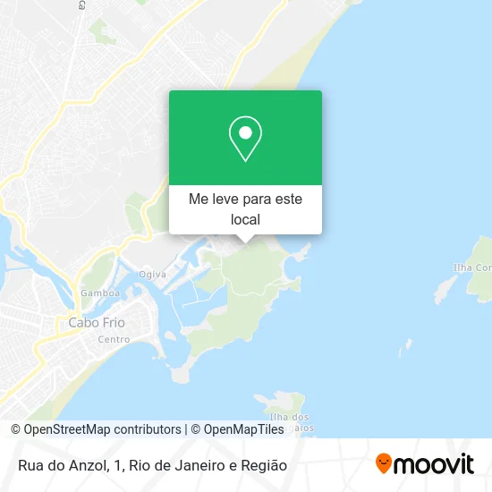 Rua do Anzol, 1 mapa