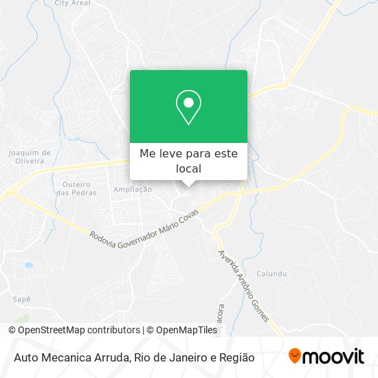 Auto Mecanica Arruda mapa