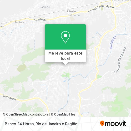 Banco 24 Horas mapa