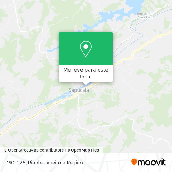 MG-126 mapa