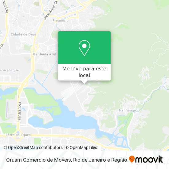 Oruam Comercio de Moveis mapa