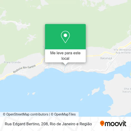 Rua Edgard Bertino, 208 mapa