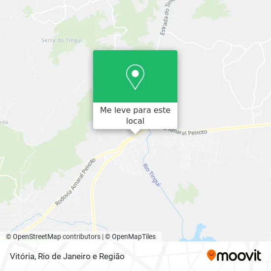 Vitória mapa