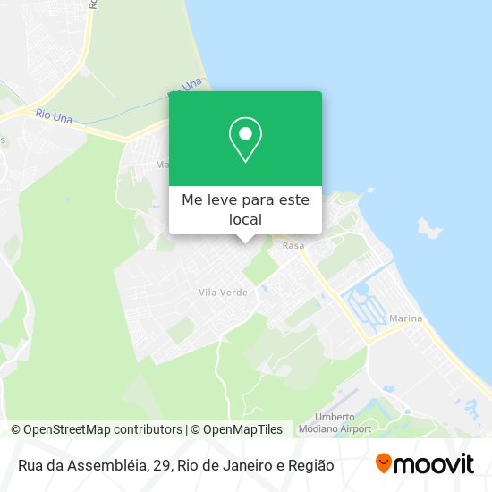 Rua da Assembléia, 29 mapa