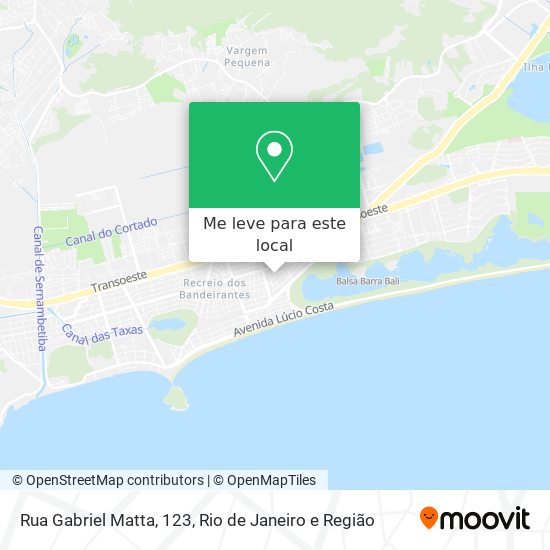 Rua Gabriel Matta, 123 mapa