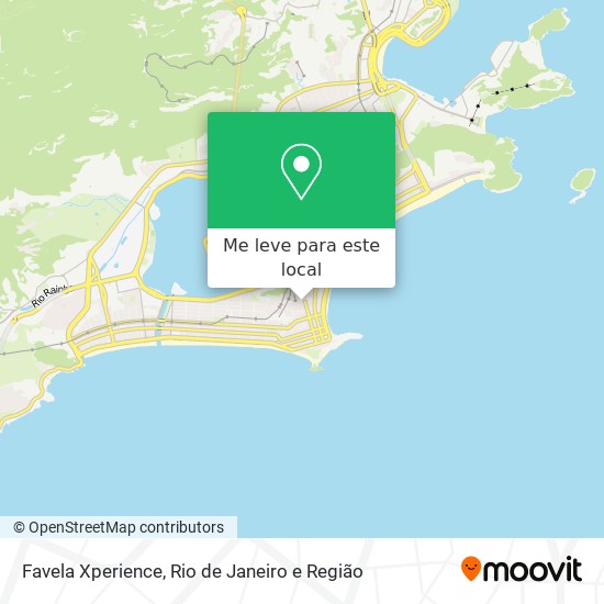 Favela Xperience mapa