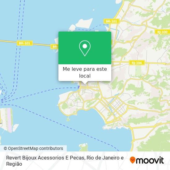 Revert Bijoux Acessorios E Pecas mapa