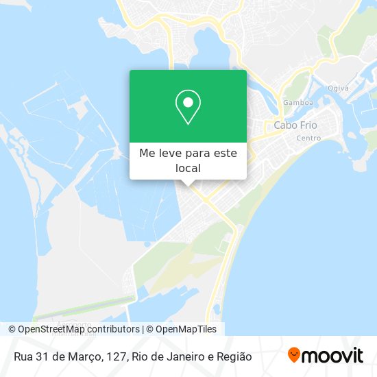 Rua 31 de Março, 127 mapa
