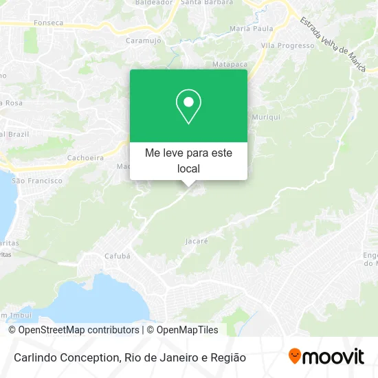 Carlindo Conception mapa