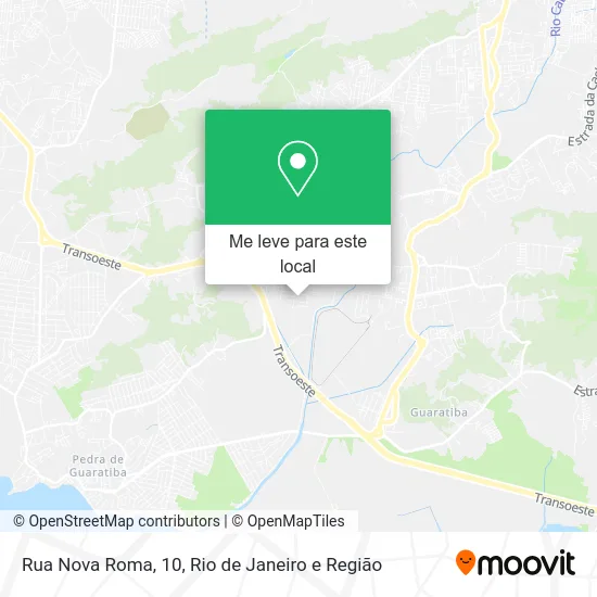 Rua Nova Roma, 10 mapa