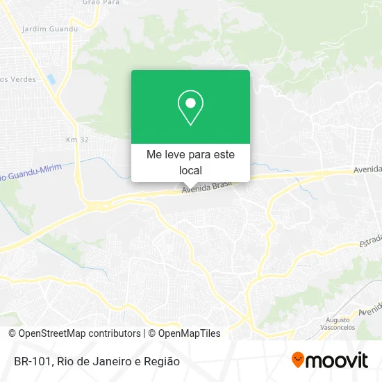BR-101 mapa