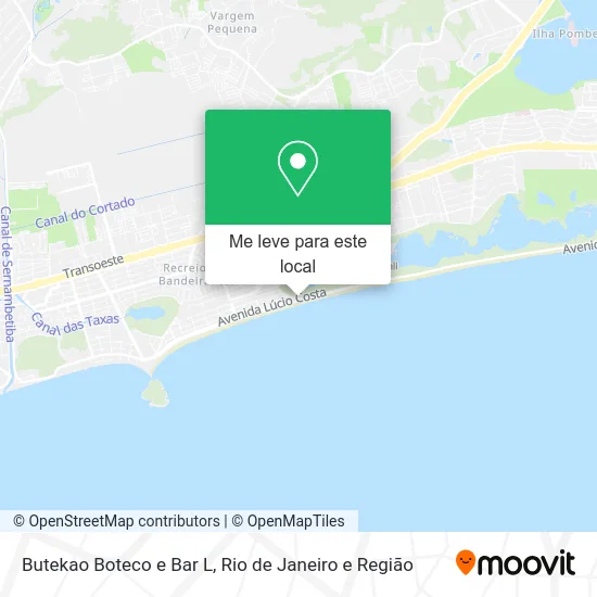 Butekao Boteco e Bar L mapa